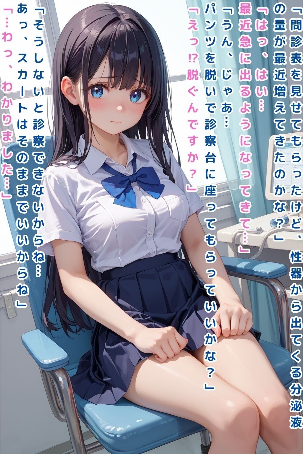 サンプル画像1:制服少女の膣圧治療【セリフ付き有り】(ツンドラ) [d_526970]