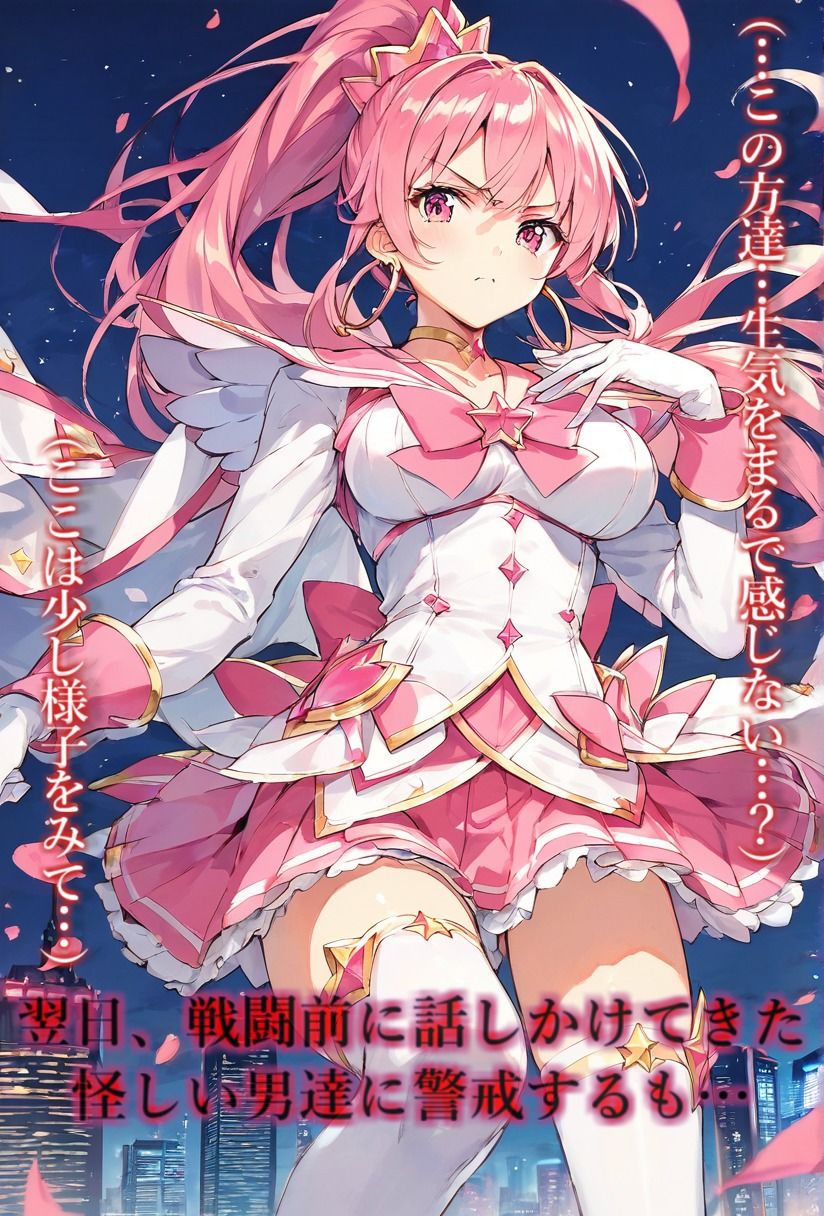 サンプル画像4:僕の彼女は「最強の魔法少女」…怪人の催〇攻撃に敗北して目の前で犯●れています【セリフ付き】(きなこもっち) [d_527077]