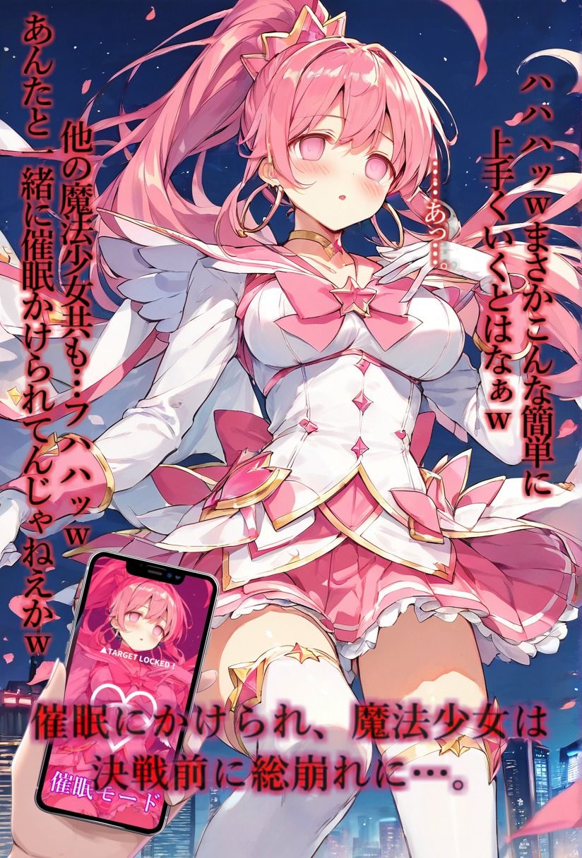 サンプル画像5:僕の彼女は「最強の魔法少女」…怪人の催〇攻撃に敗北して目の前で犯●れています【セリフ付き】(きなこもっち) [d_527077]