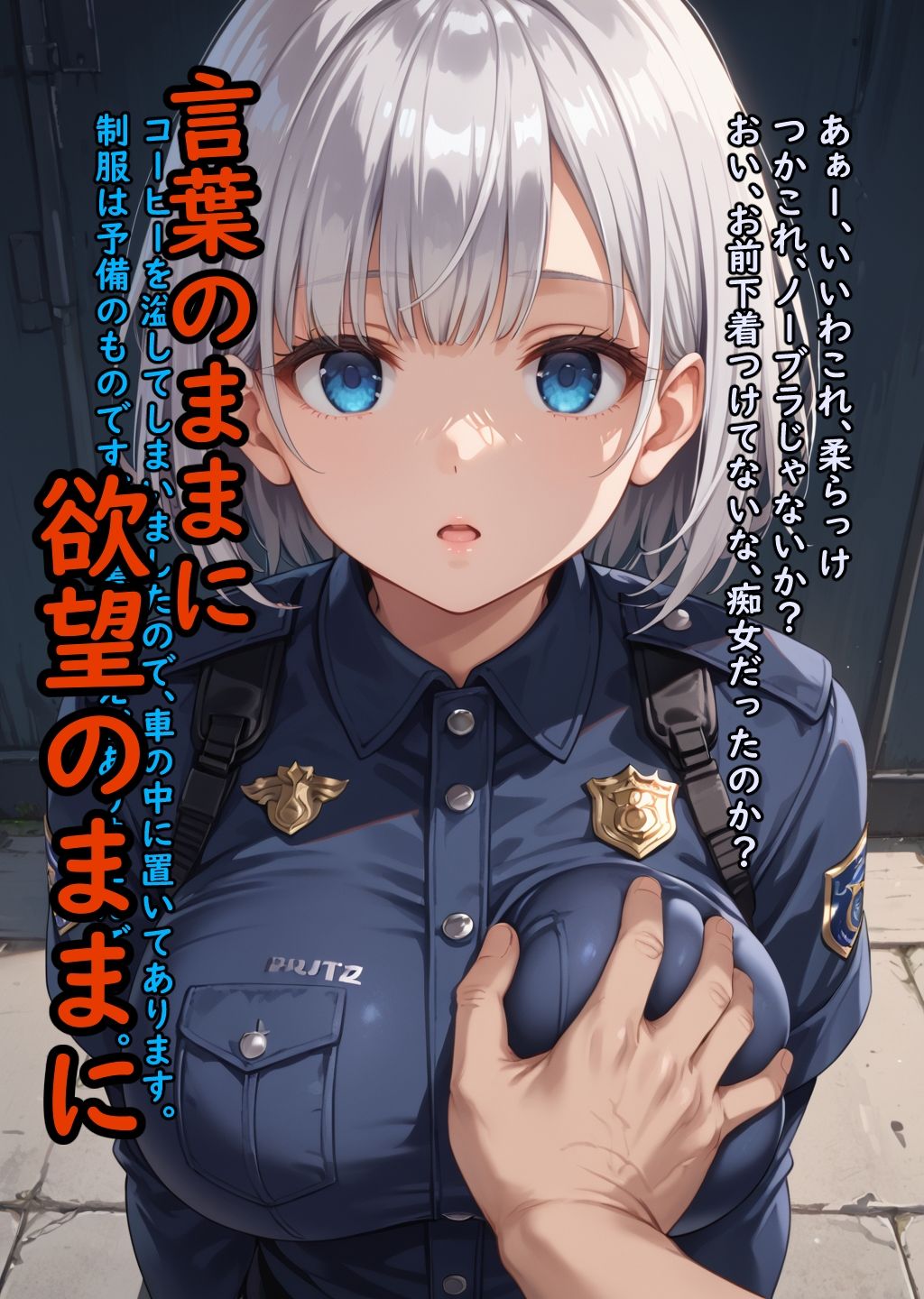 サンプル画像3:言霊の奴●─婦警編─(脱兎ハット) [d_527094]