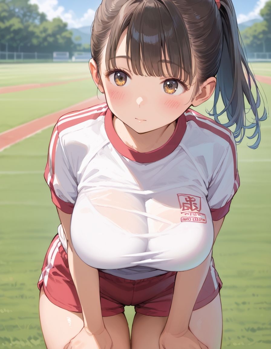 サンプル画像2:巨乳な妹を中出し支配 走る前に、ココもしっかりほぐさないとね(ひつじ雲) [d_527145]