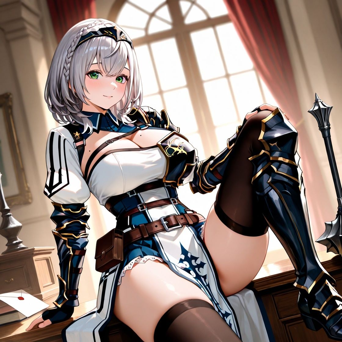 サンプル画像1:ホ〇ライブ  イチャイチャ同棲 白〇ノエル(Secret☆Connection) [d_527229]