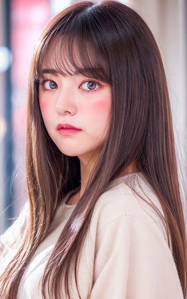 AI美女写真集┃銀髪な処女の女性の画像10