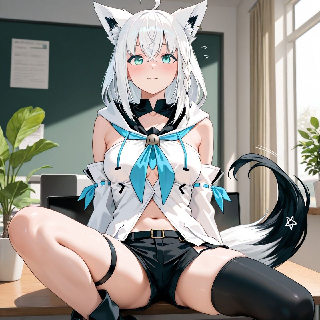 ホ〇ライブ イチャイチャ同棲 白〇フブキの画像7