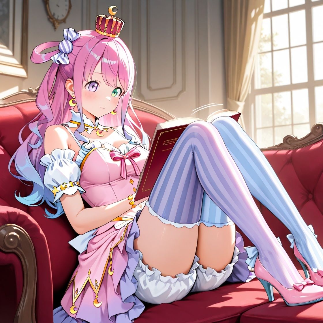 サンプル画像2:ホ〇ライブ  イチャイチャ同棲  姫〇ルーナ(Secret☆Connection) [d_527242]