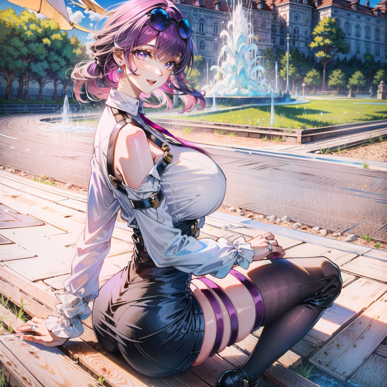 サンプル画像1:カ○カみたいな強くて綺麗なお姉さんが成す術なくアヘアへしてるのは最高ですね(dempa-ero) [d_527287]