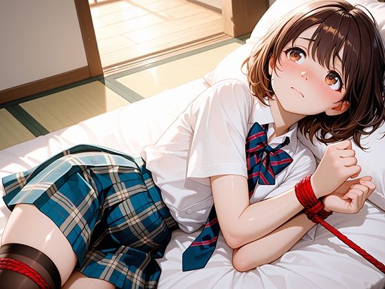 サンプル画像6:妹を縄で縛りいたずらする(マジカルきなこ) [d_527306]