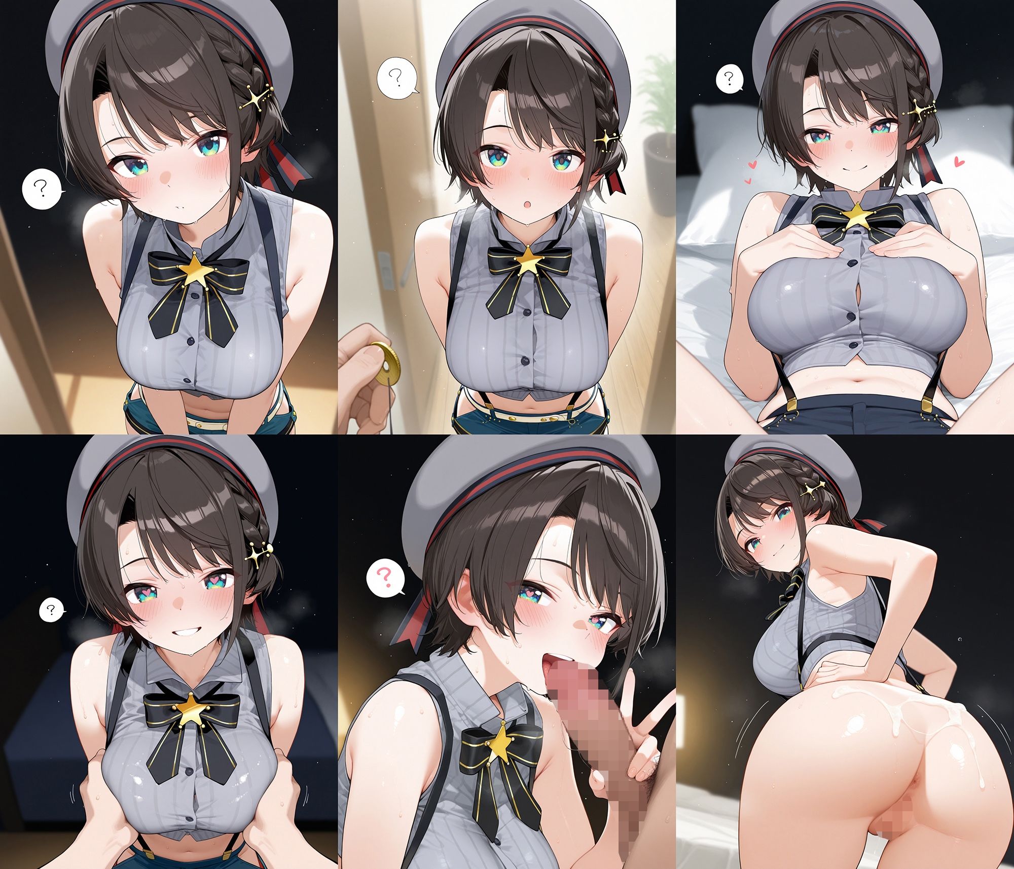 【催●性支配】強●淫乱ヒロイン化 ういすば編【し○れうい/大○スバル】