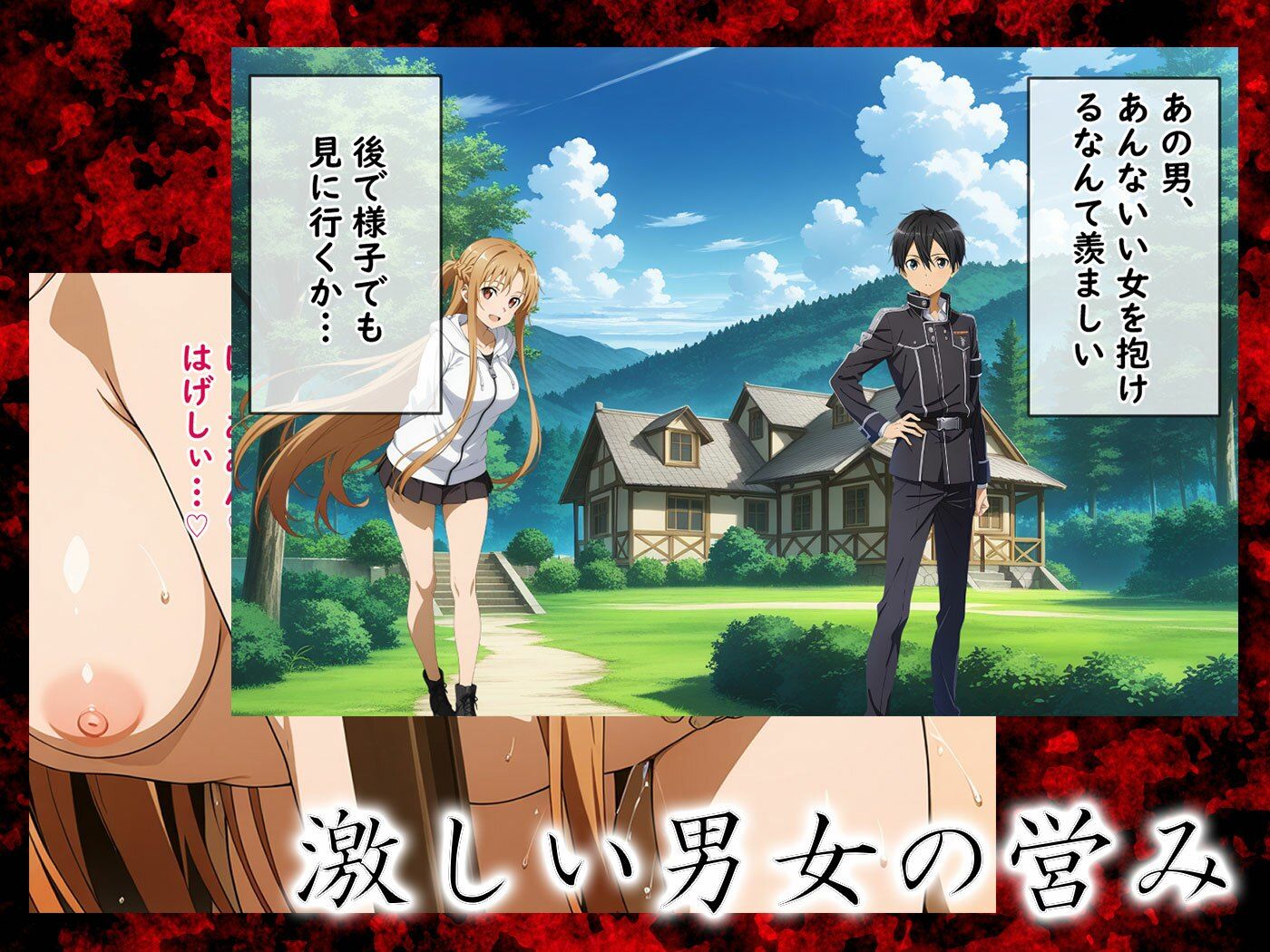 サンプル画像2:おじさんに寝取られたアスナ【NTR】(zirouya) [d_527309]