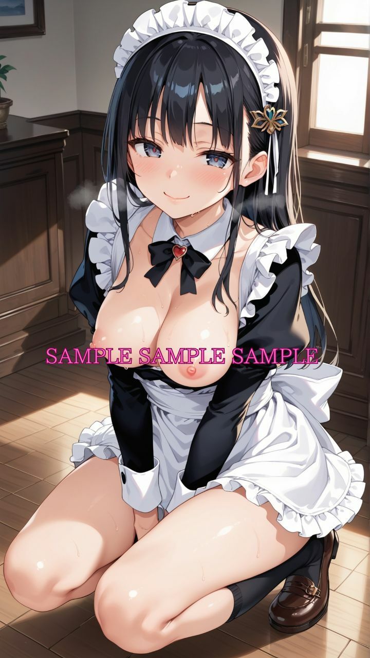 サンプル画像3:男女比1対10000の世界 メイド達とセックスし放題でちんぽが乾く暇もないヤリ放題ハーレムライフ！！Vol.3(TailorFetiAI-Pix) [d_527386]