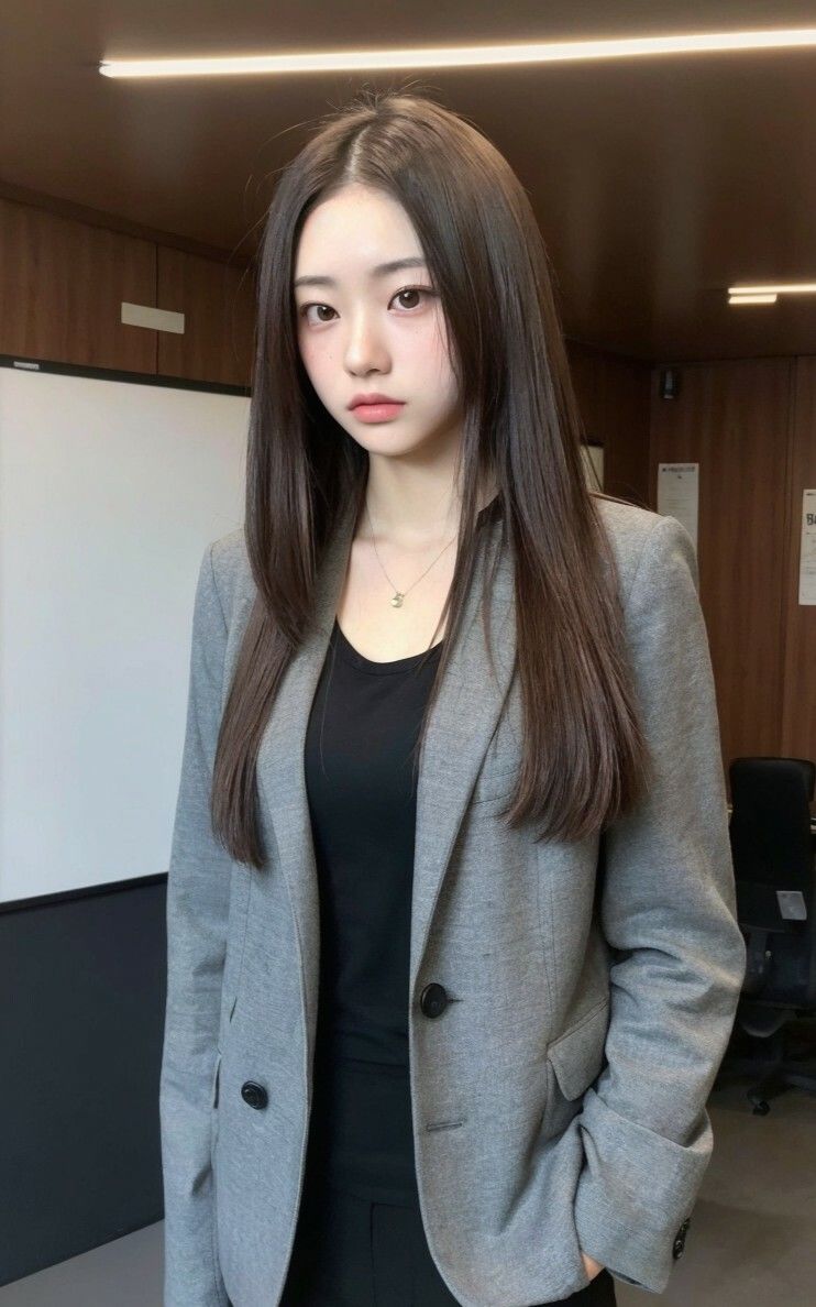 サンプル画像4:【美女名録】vol1.7  秘書の誘惑。冷たくても、惹かれてしまう。 179枚  【AIグラビア写真集】(AI美女制作参謀本部4課) [d_527497]