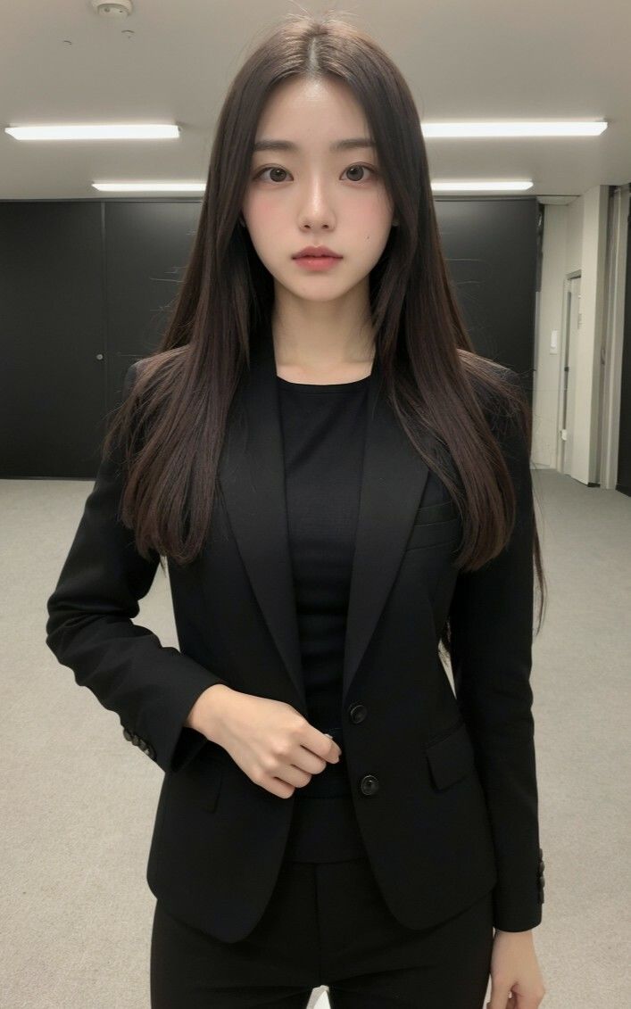 サンプル画像5:【美女名録】vol1.7  秘書の誘惑。冷たくても、惹かれてしまう。 179枚  【AIグラビア写真集】(AI美女制作参謀本部4課) [d_527497]