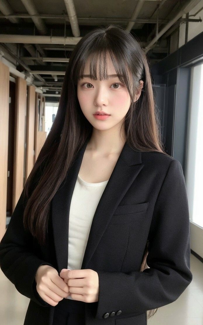 サンプル画像6:【美女名録】vol1.7  秘書の誘惑。冷たくても、惹かれてしまう。 179枚  【AIグラビア写真集】(AI美女制作参謀本部4課) [d_527497]