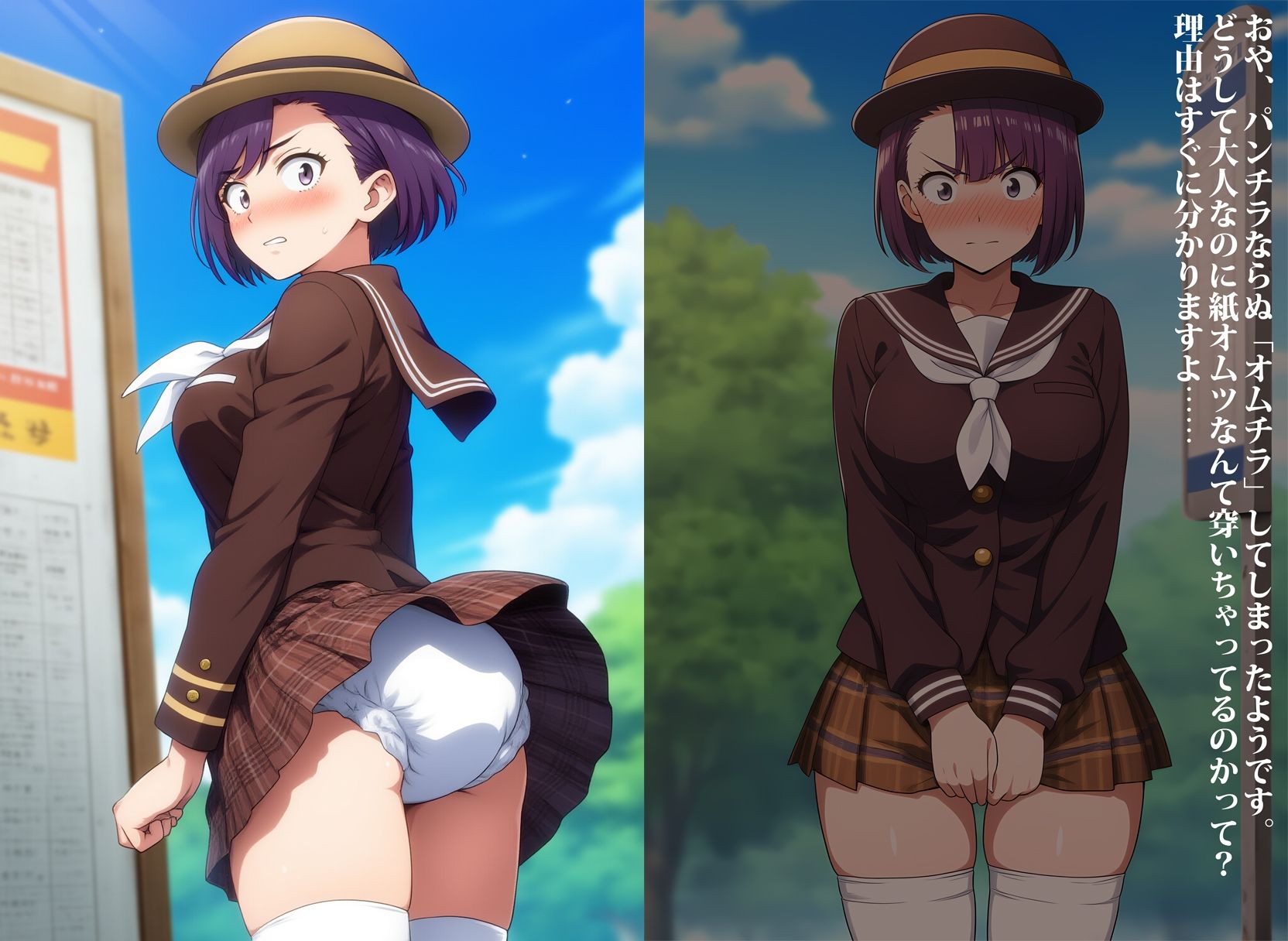 サンプル画像1:落第！つぼみ学園オムツ組(性癖ユガ芽) [d_527574]