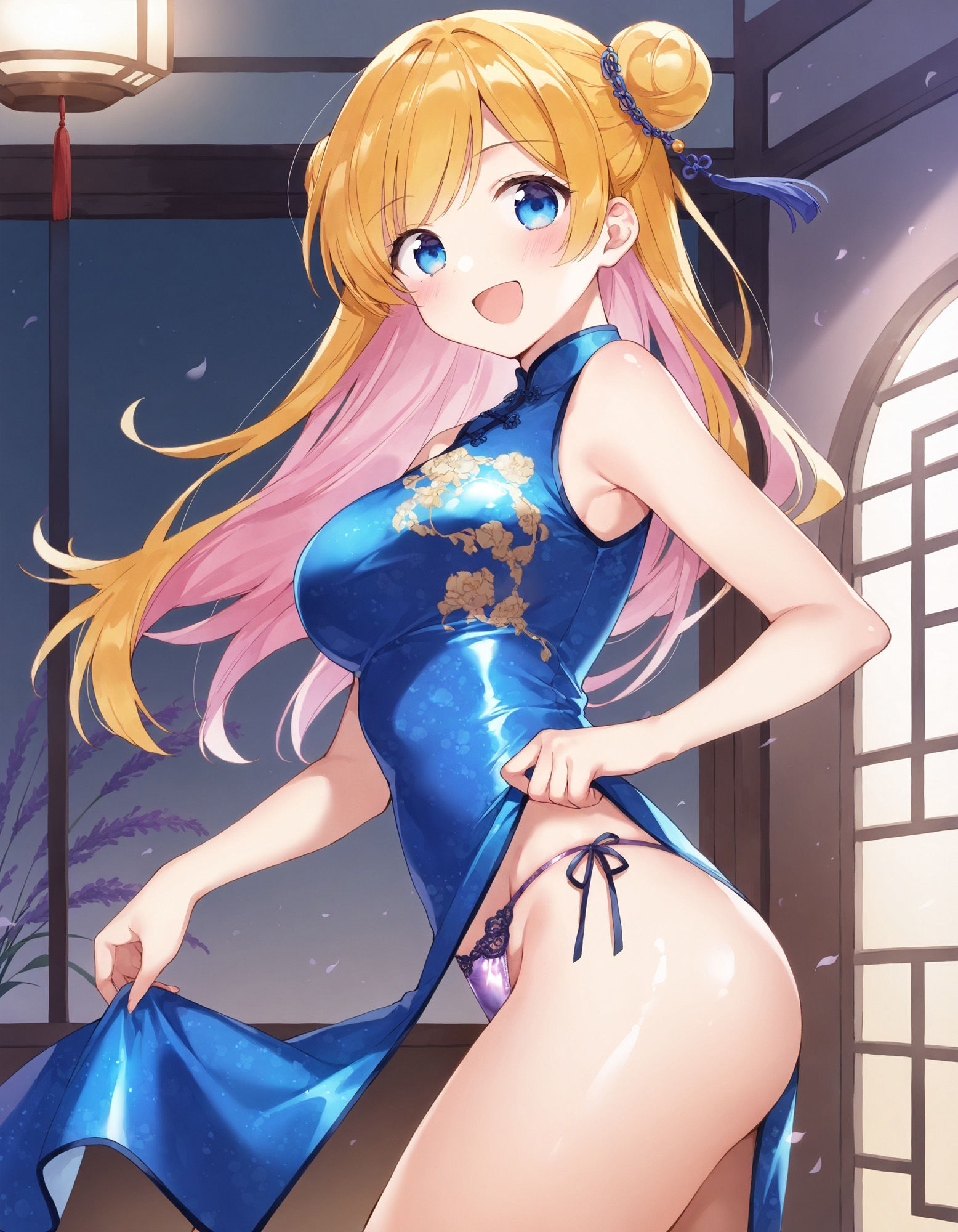 サンプル画像2:チャイナドレスでパンチラ2(D.P.H.) [d_527639]