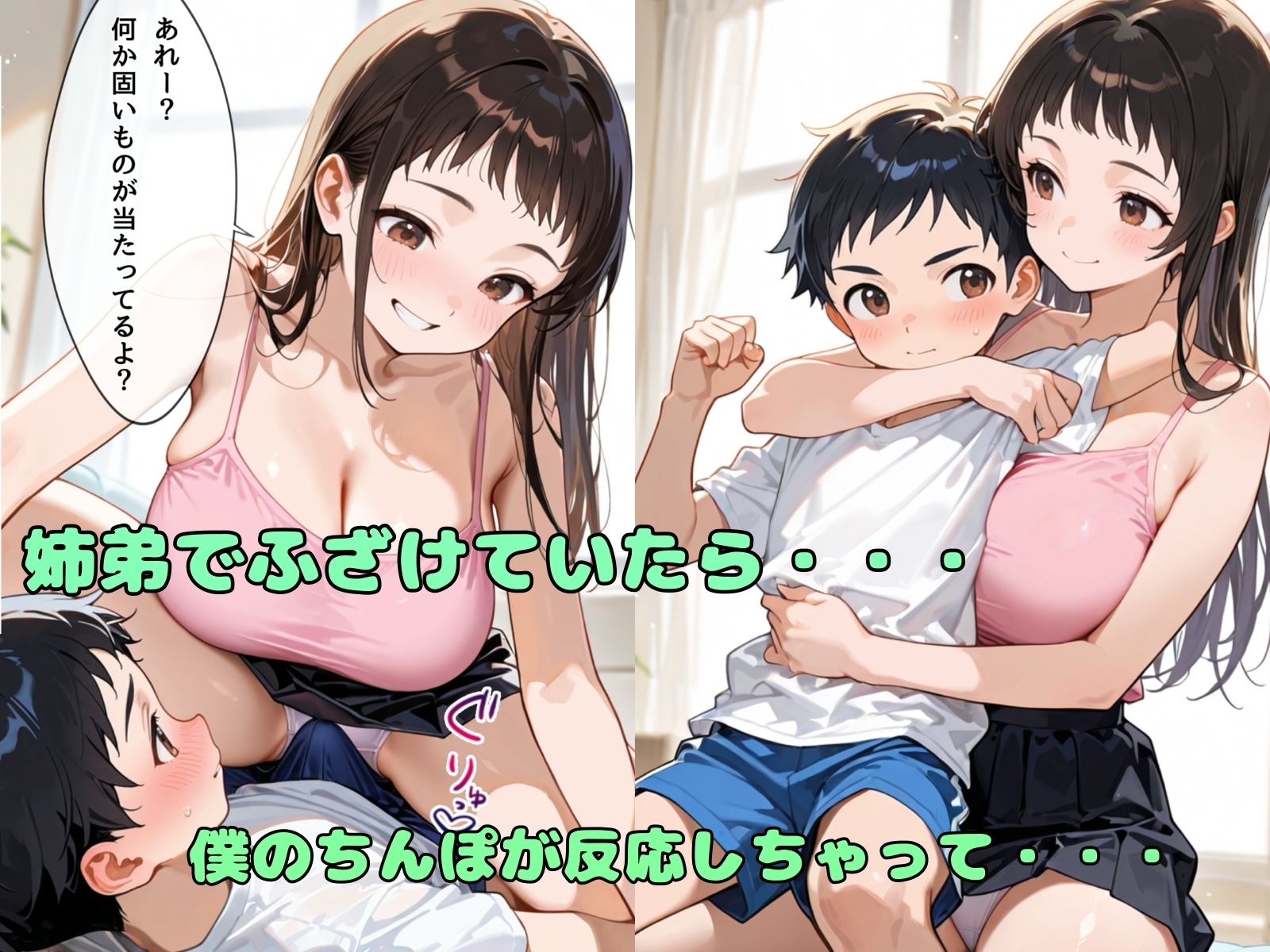 サンプル画像1:デカくてHな姉ちゃんに溺愛される僕(チョコラッテ) [d_527661]