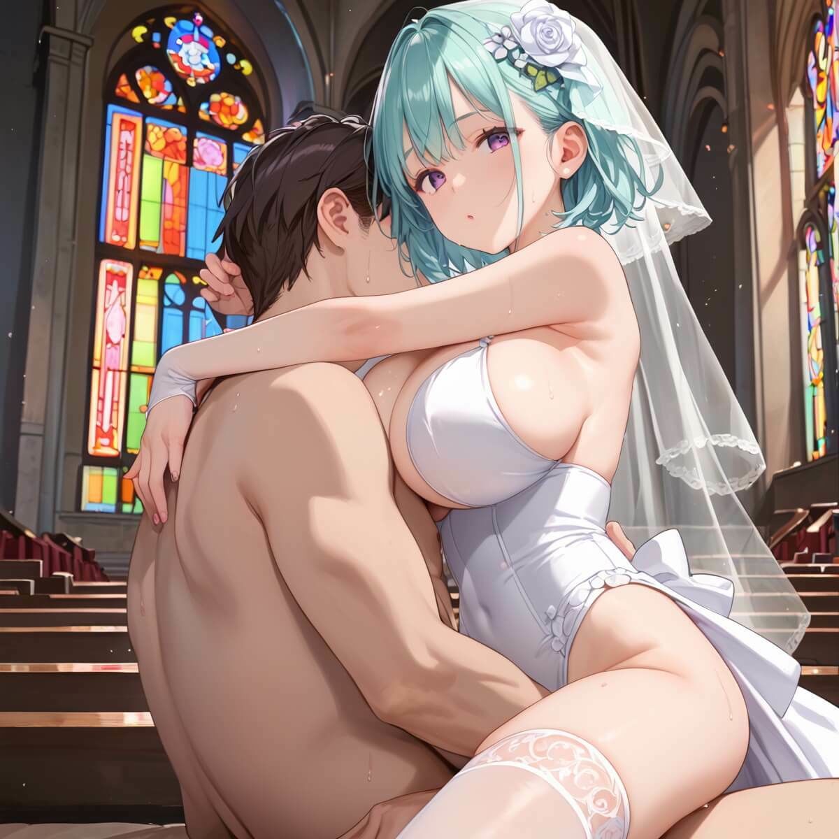 サンプル画像6:花嫁強奪6〜お前だけは絶対に許さない〜【厳選CG200枚収録】(ルルのアトリエ) [d_527740]