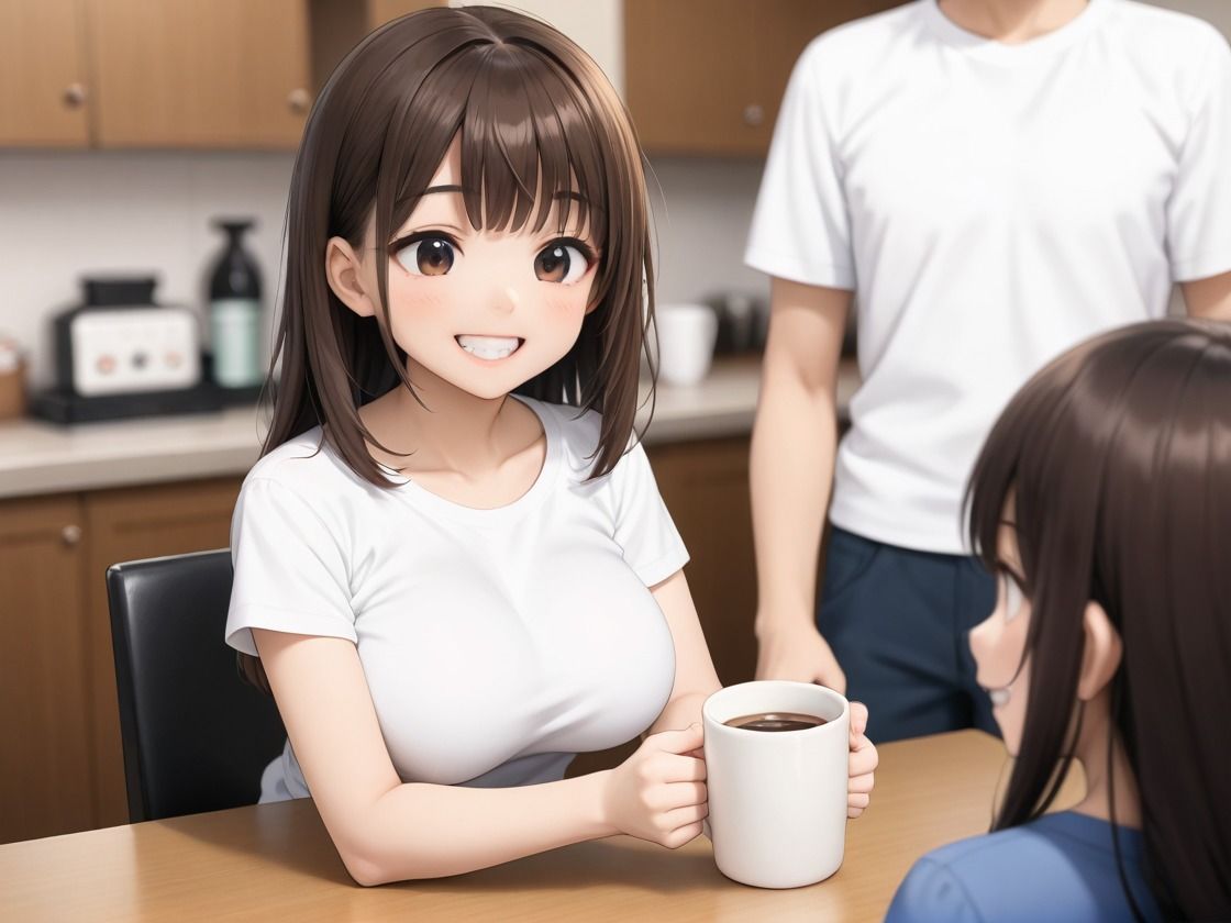 サンプル画像1:彼女が旅行の間に爆乳妹とヤリまくった(AI美女クラブ) [d_527759]