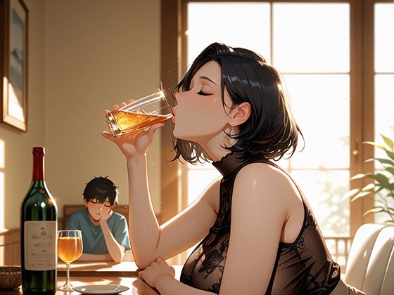 サンプル画像2:人妻寝取り倶楽部 久しぶりに会った幼馴染が妖艶な人妻に成長してたので寝取りました(完熟マンゴー) [d_527801]