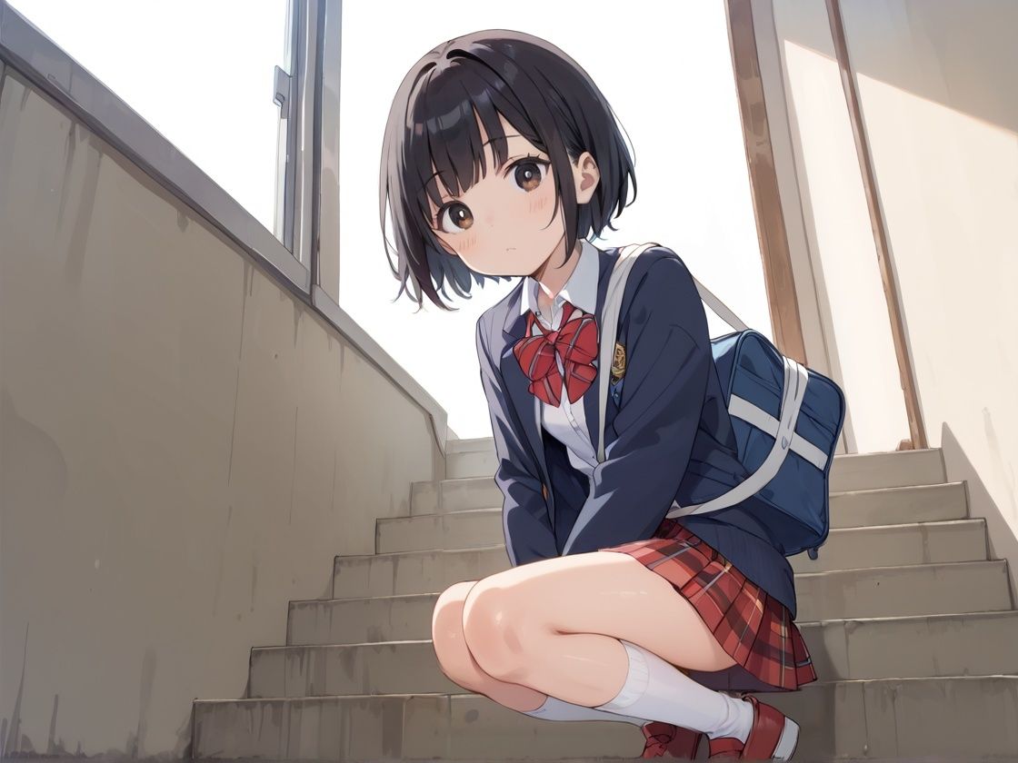 サンプル画像4:女子校生をアヘ顔にするまで生ハメ種付けプレス(ぽちっとエロス) [d_527879]