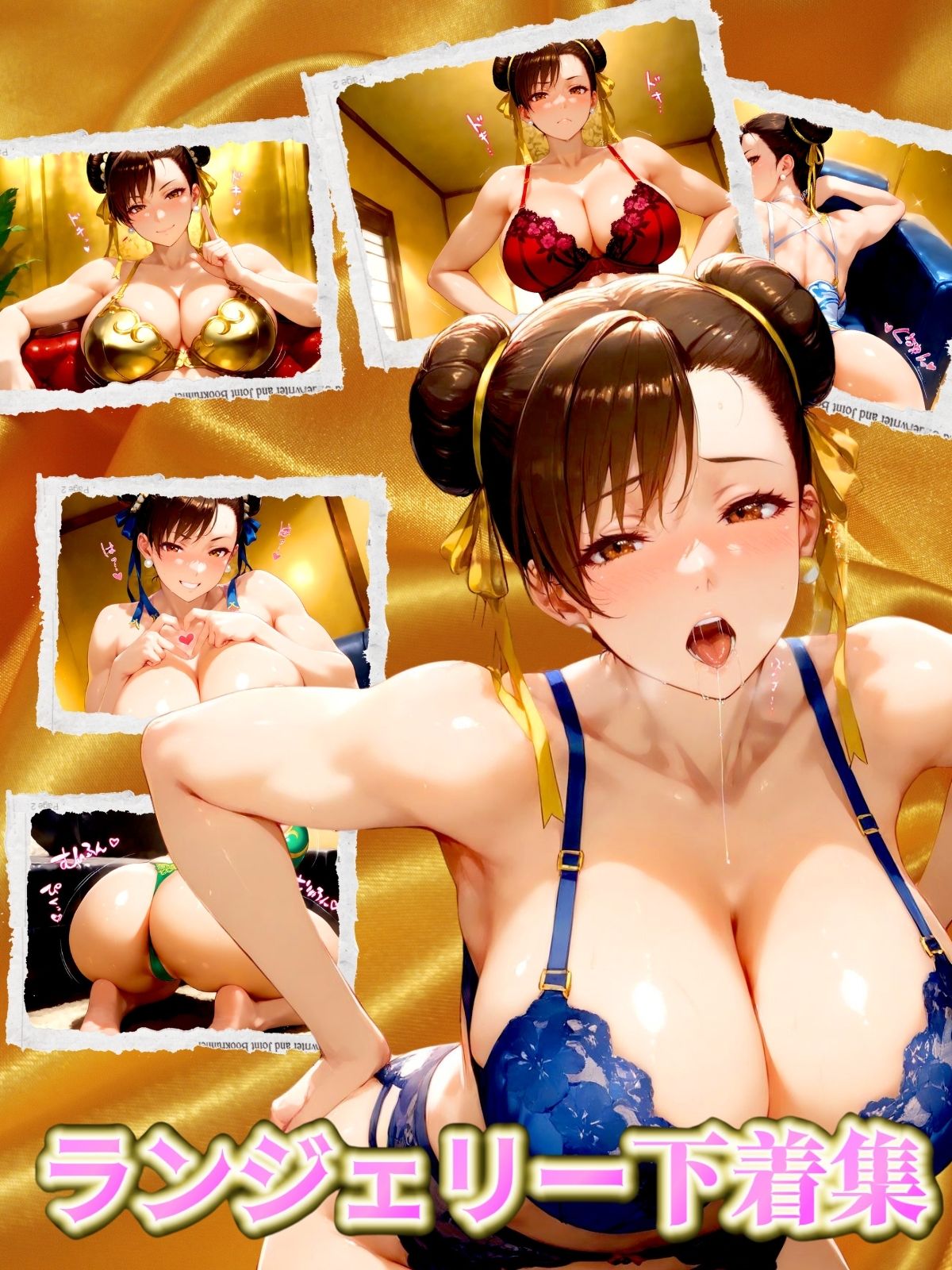 サンプル画像1:【格闘女子】コスプレ集(フェチAI) [d_527907]