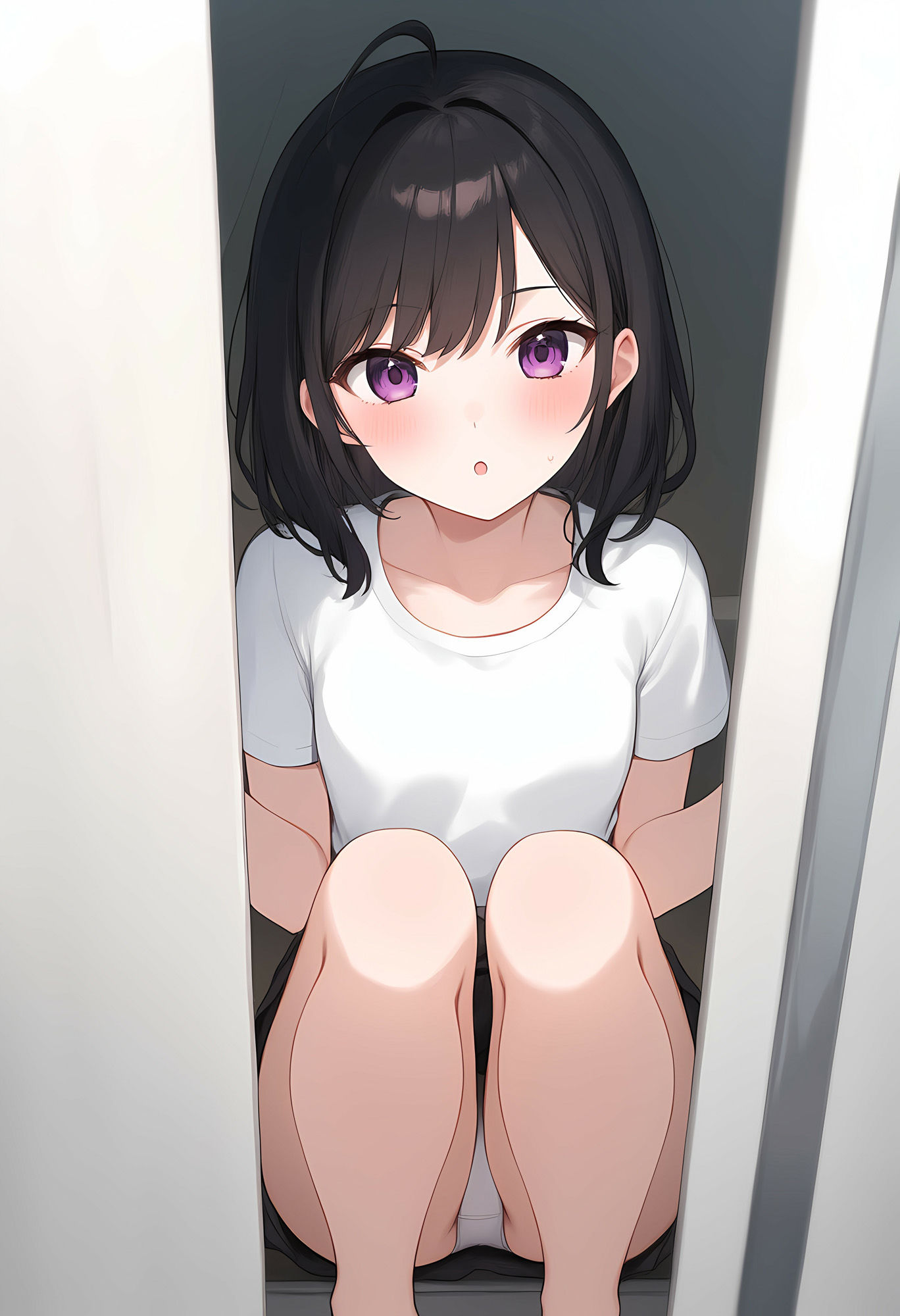 サンプル画像2:ひらり、青春の隙間(オカム) [d_527987]