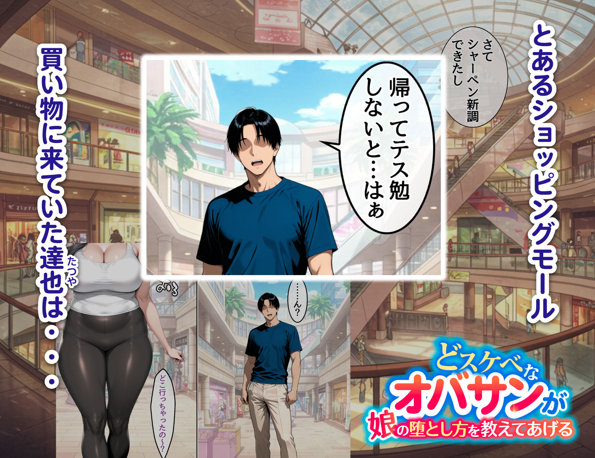 サンプル画像1:どスケベなオバサンが娘の堕とし方を教えてあげる(ハレノヒ) [d_528073]