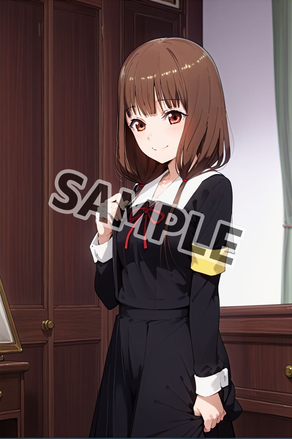 サンプル画像1:【か●や様】伊井野●コと秘密の生徒会(アトリエわたあめ) [d_528106]