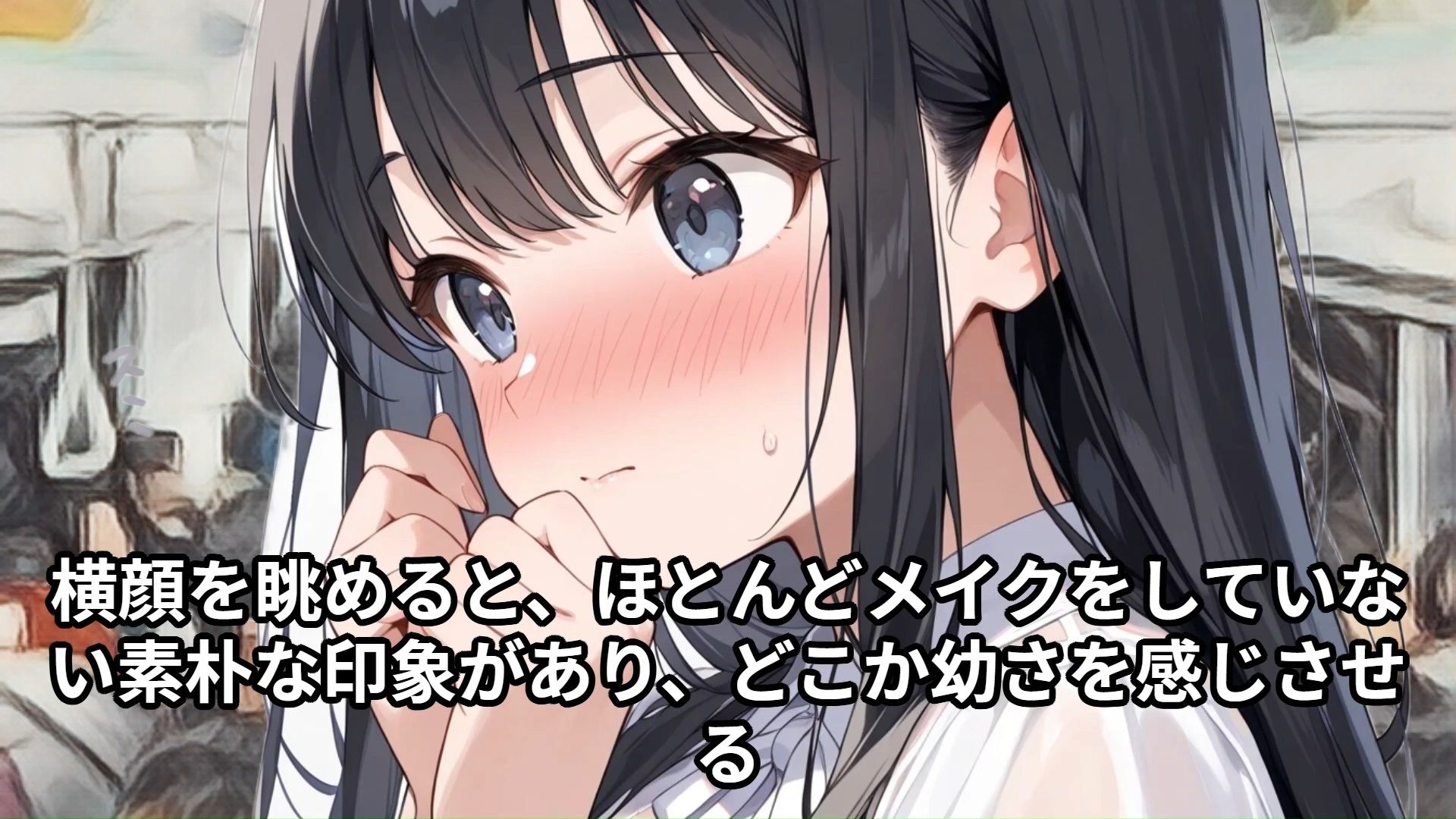 サンプル画像3:【少女痴●体験告白】親友のギャルと会話している清楚なお嬢様女子校生を人身事故で停車中の満員電車で凌●しまくった話(少女痴●体験告白) [d_528130]