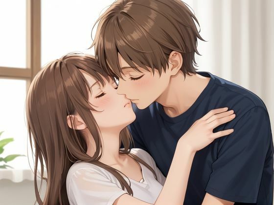 サンプル画像1:巨乳彼女とHしまくり旅行(ナツピピ) [d_528144]