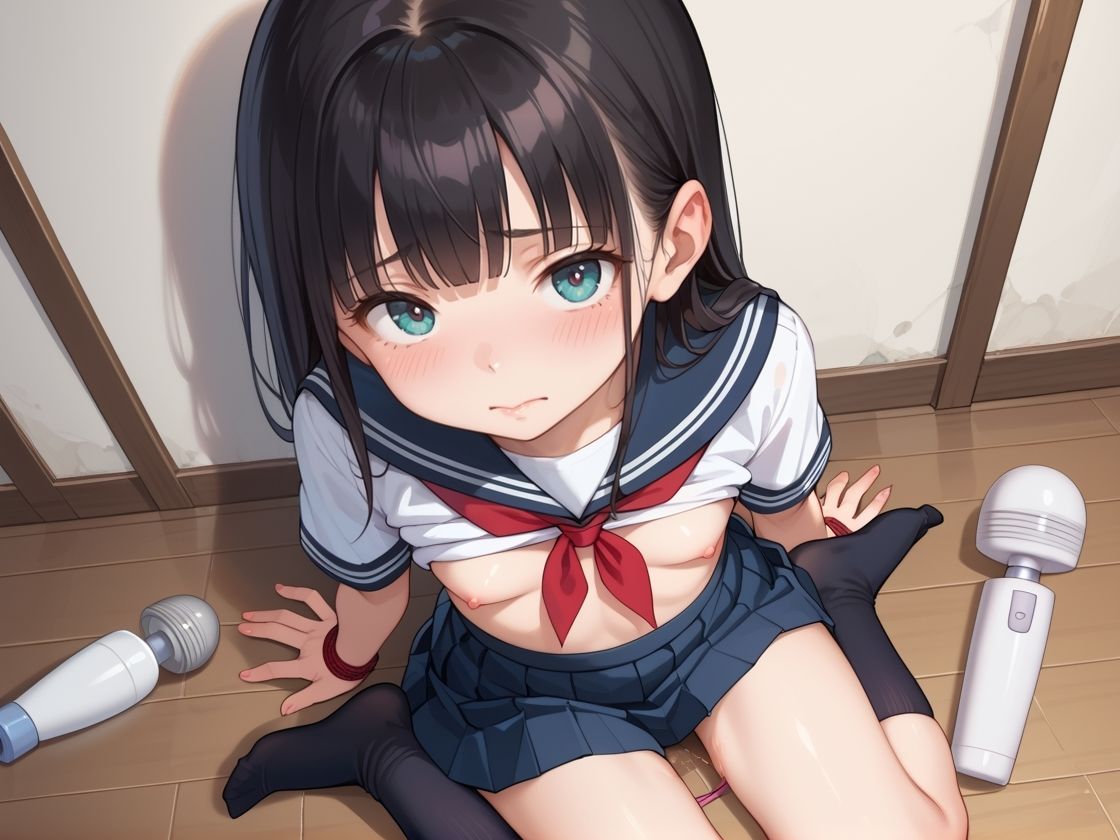 サンプル画像5:ちっぱい妹を緊縛して生ハメセックス(まねき猫) [d_528263]