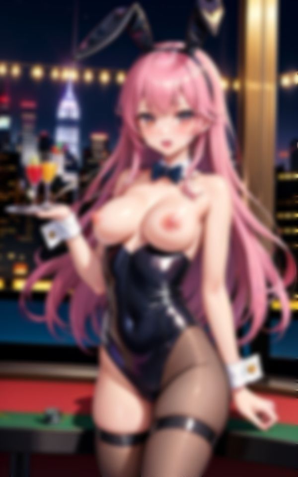 サンプル画像1:エチエチなバニーガール衣装で明るく色仕掛けするカワイイ巨乳美女記録集(えい愛製作委員会) [d_528307]