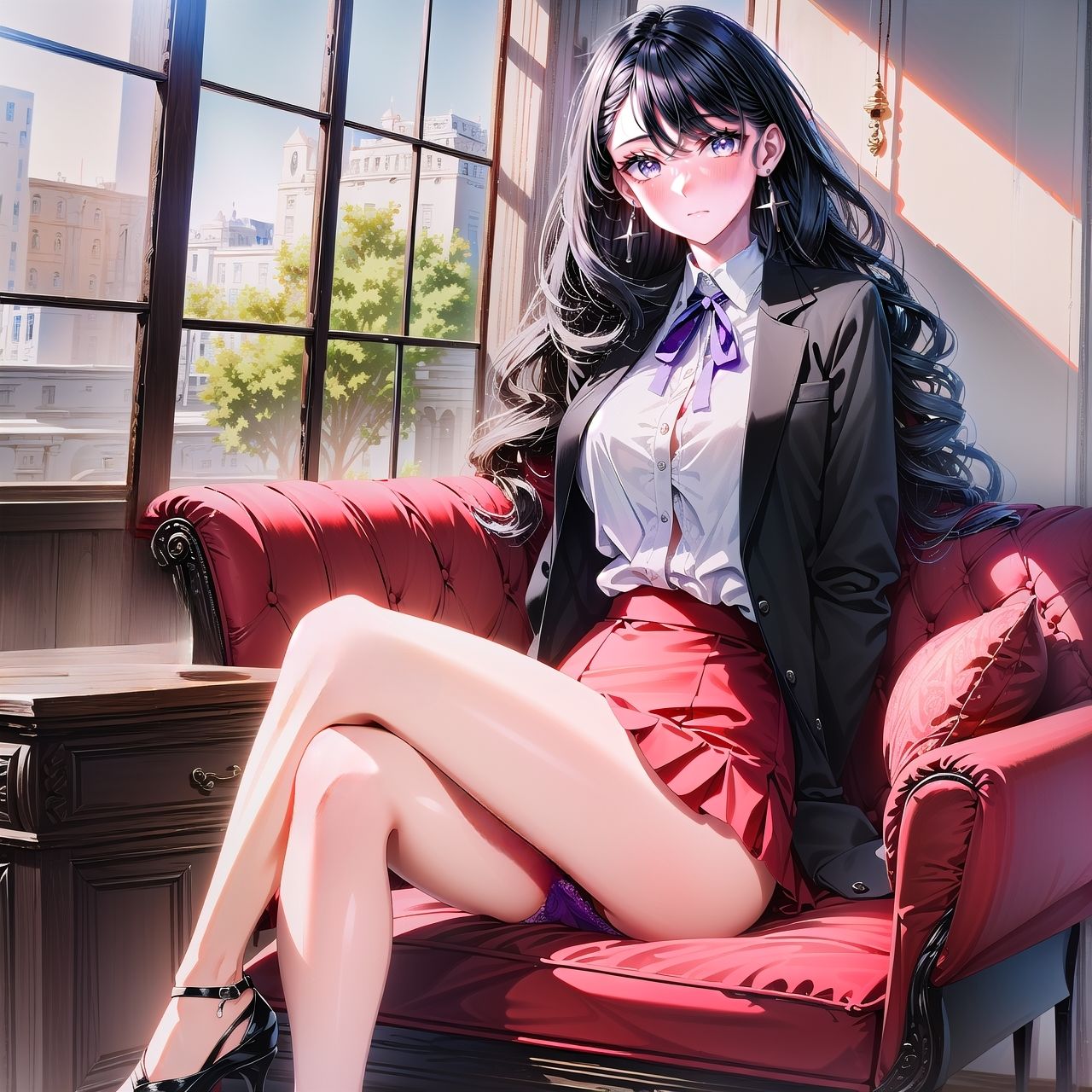 サンプル画像4:秘書課の先輩、マキさんのお仕事は恥辱にまみれた夜のお仕事_玩具目隠し編(dempa-ero) [d_528345]