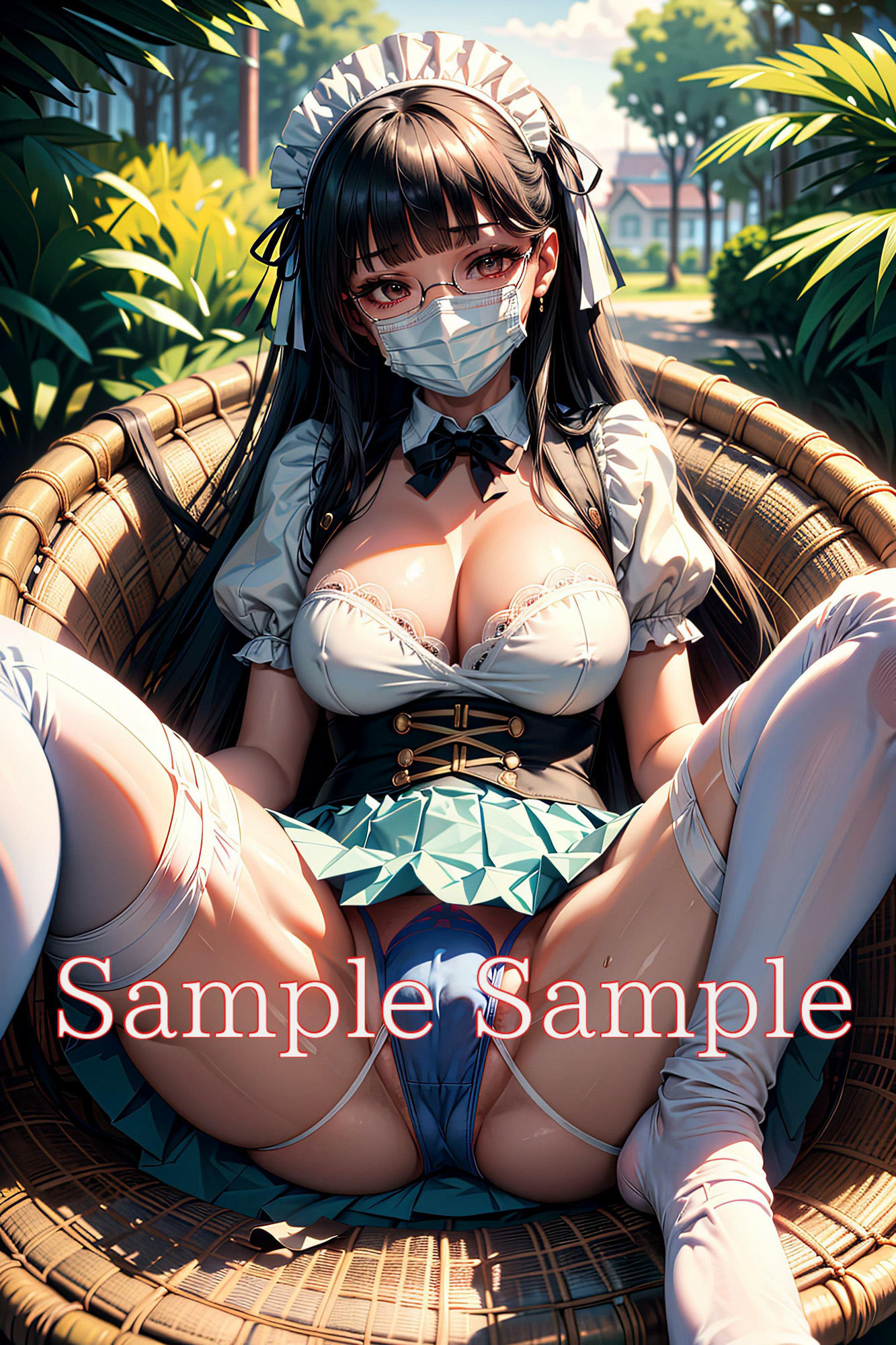 サンプル画像2:ふたなり地雷系女子もっこりパンモロ(味噌ごぼう) [d_528498]