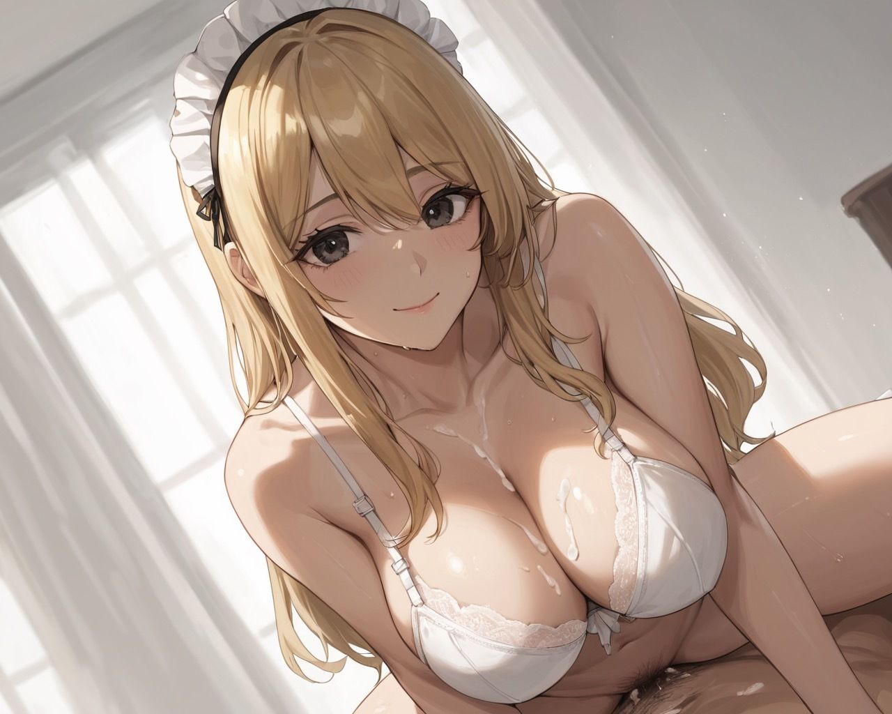 サンプル画像4:爆乳お姉さんにメイドコスさせてハメまくる！(むちふわドーナツ) [d_528528]