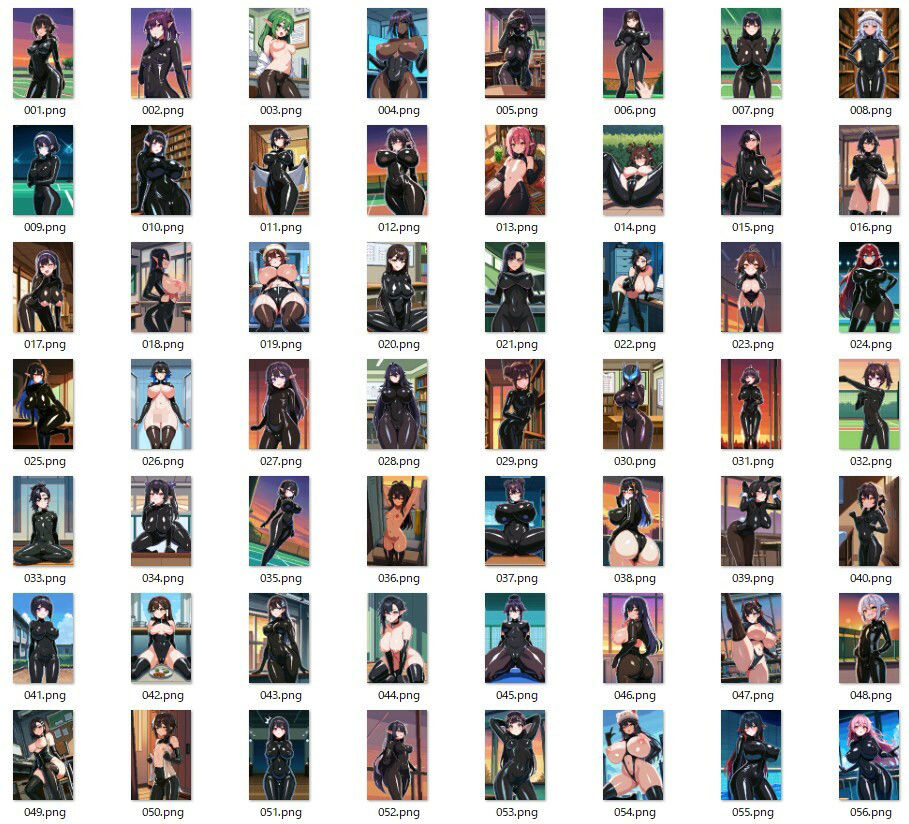 サンプル画像1:ラバースーツ【ドットエロ】(ドット絵ラボ) [d_528568]