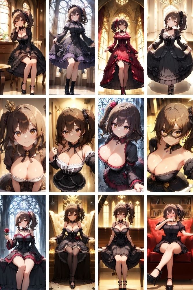 サンプル画像3:あやめのゴスロリ写真集  きゃんでぃタイム(きゃんでぃタイム) [d_528610]