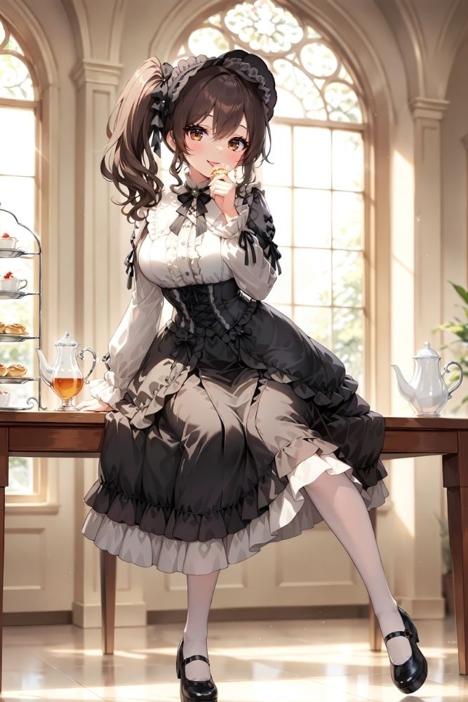 サンプル画像4:あやめのゴスロリ写真集  きゃんでぃタイム(きゃんでぃタイム) [d_528610]