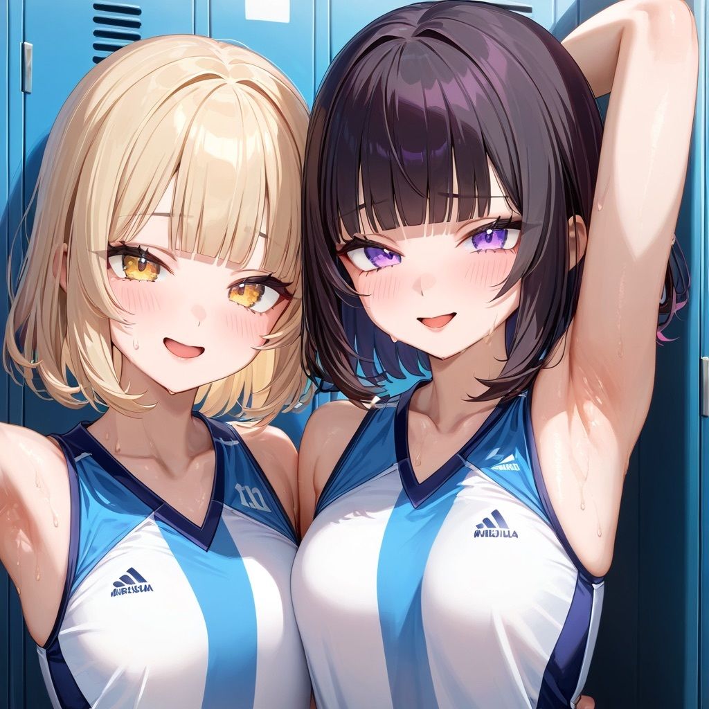 サンプル画像4:バレー部の脇！(Nわーくす) [d_528649]