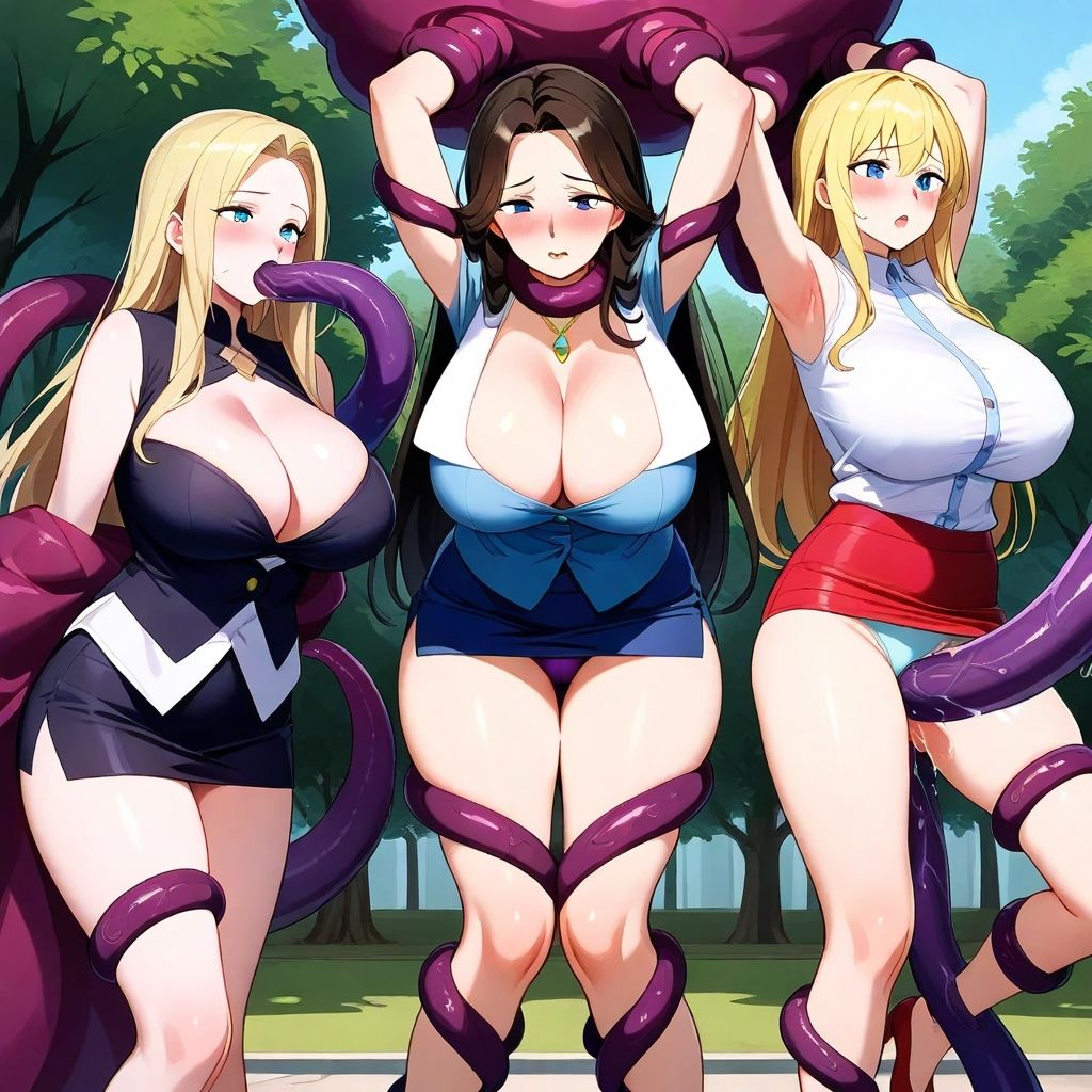 フェチコレVol.36 触手に襲われ弄ばれる巨乳人妻たち【総枚数250枚】のサンプル画像 6