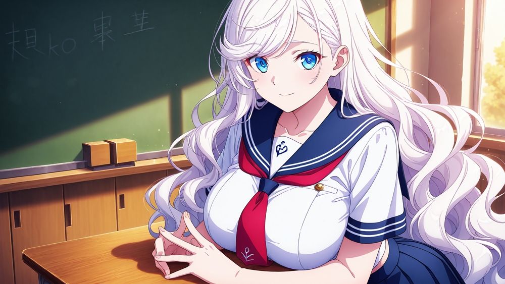 サンプル画像3:赤髪＆白髪の巨乳水泳部員を新任コーチが支配交尾【4K】【FANZA専売】(ニート印刷所) [d_528767]