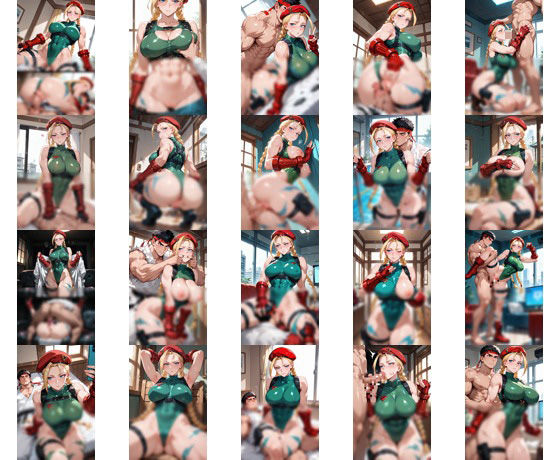 サンプル画像1:厳選 りゅうxキャミィ 特集！！！(とはじゅうんあい) [d_528769]