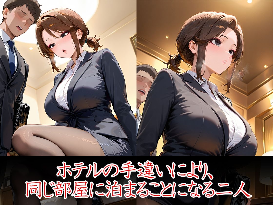 サンプル画像3:ムチムチ女上司 若手育性指導 出張編(万工房) [d_528843]