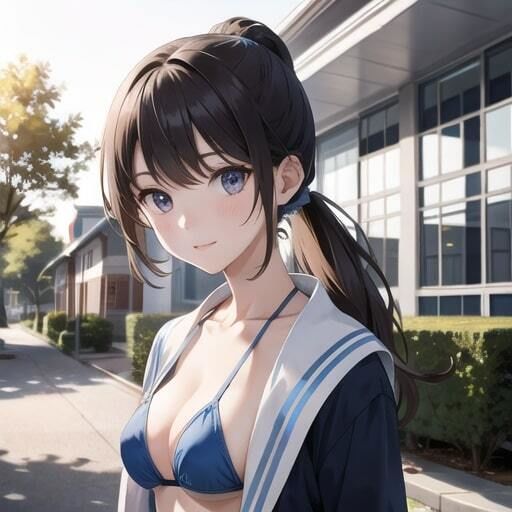 サンプル画像1:女子校生達の秘密の放課後(タコライス) [d_528857]