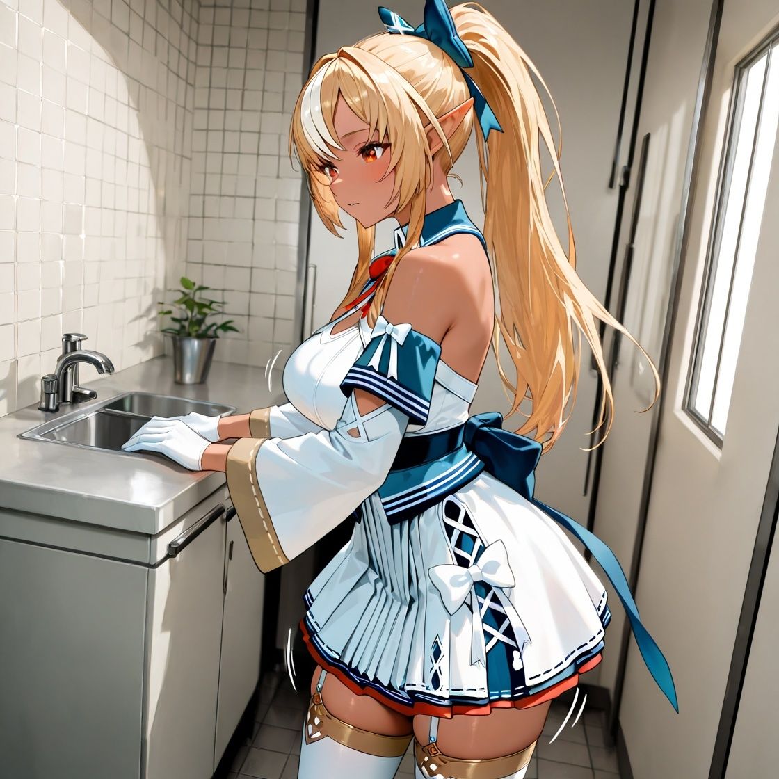 サンプル画像2:ホ〇ライブ  イチャイチャ同棲  不〇火フレア(Secret☆Connection) [d_528955]