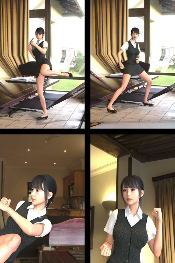 【TD100】スレンダー＆グラマラスビューティー・宮本果歩のグラドル写真集 Aroma-04