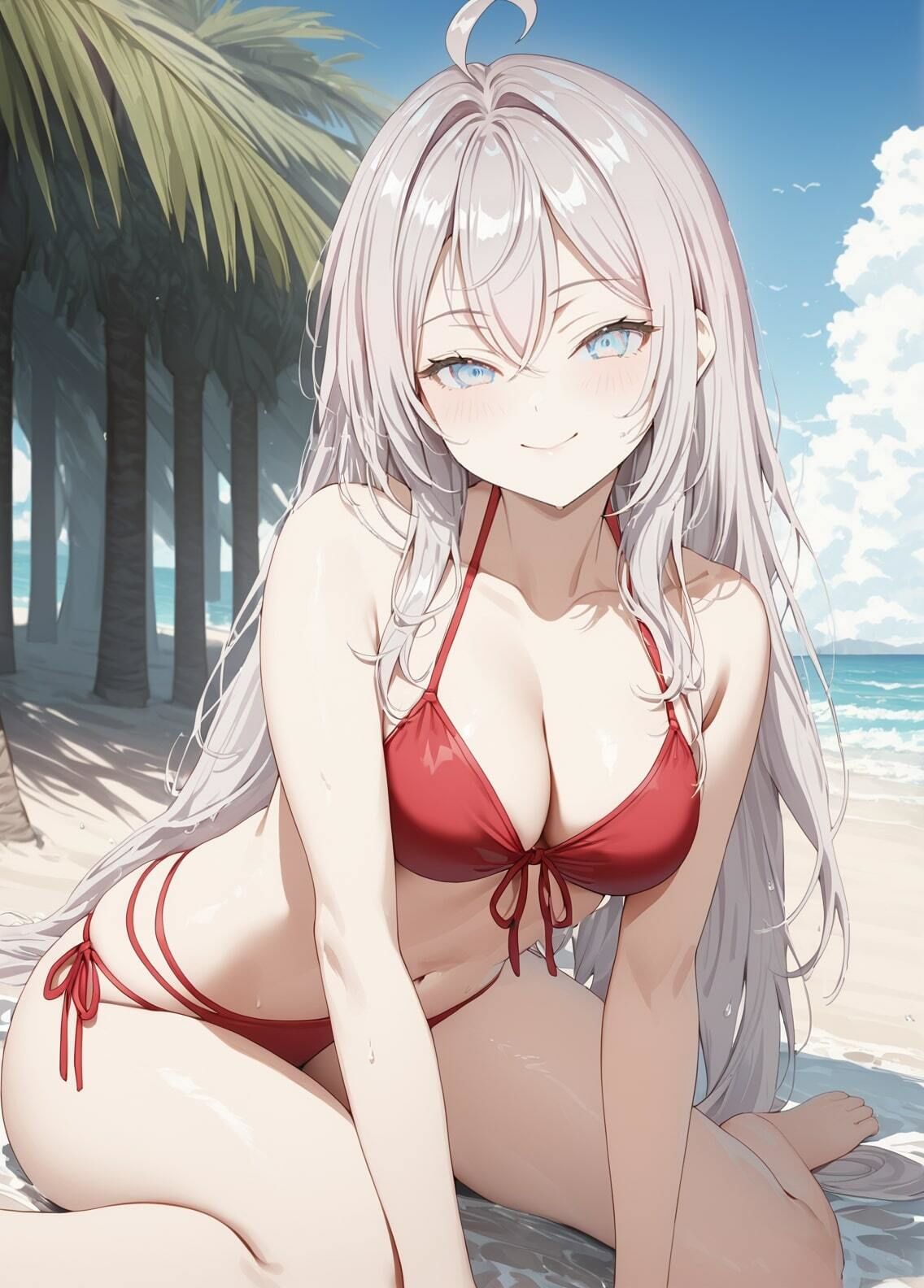 サンプル画像1:「時々ボソッとロシア語でデレる隣のアーリャさん」アリサ・ミハイロヴナ・九条セクシー写真集6（全500枚）(人の海) [d_528981]