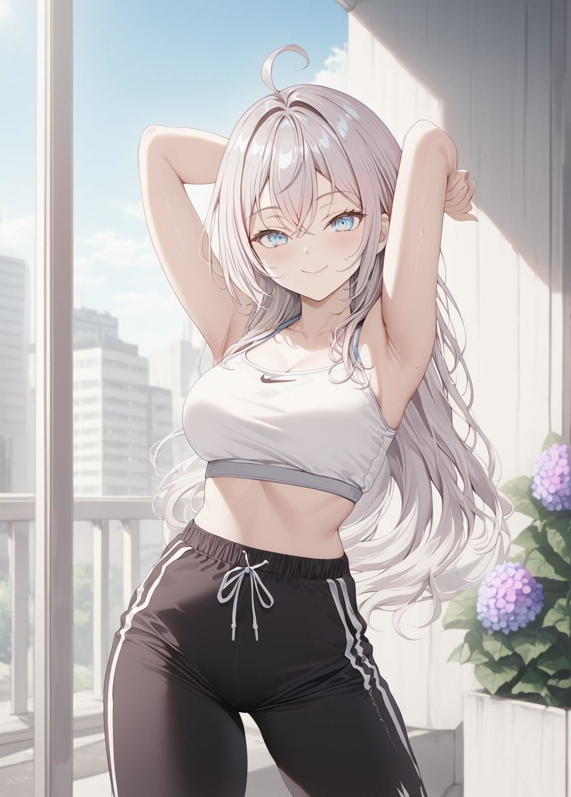 サンプル画像2:「時々ボソッとロシア語でデレる隣のアーリャさん」アリサ・ミハイロヴナ・九条セクシー写真集6（全500枚）(人の海) [d_528981]