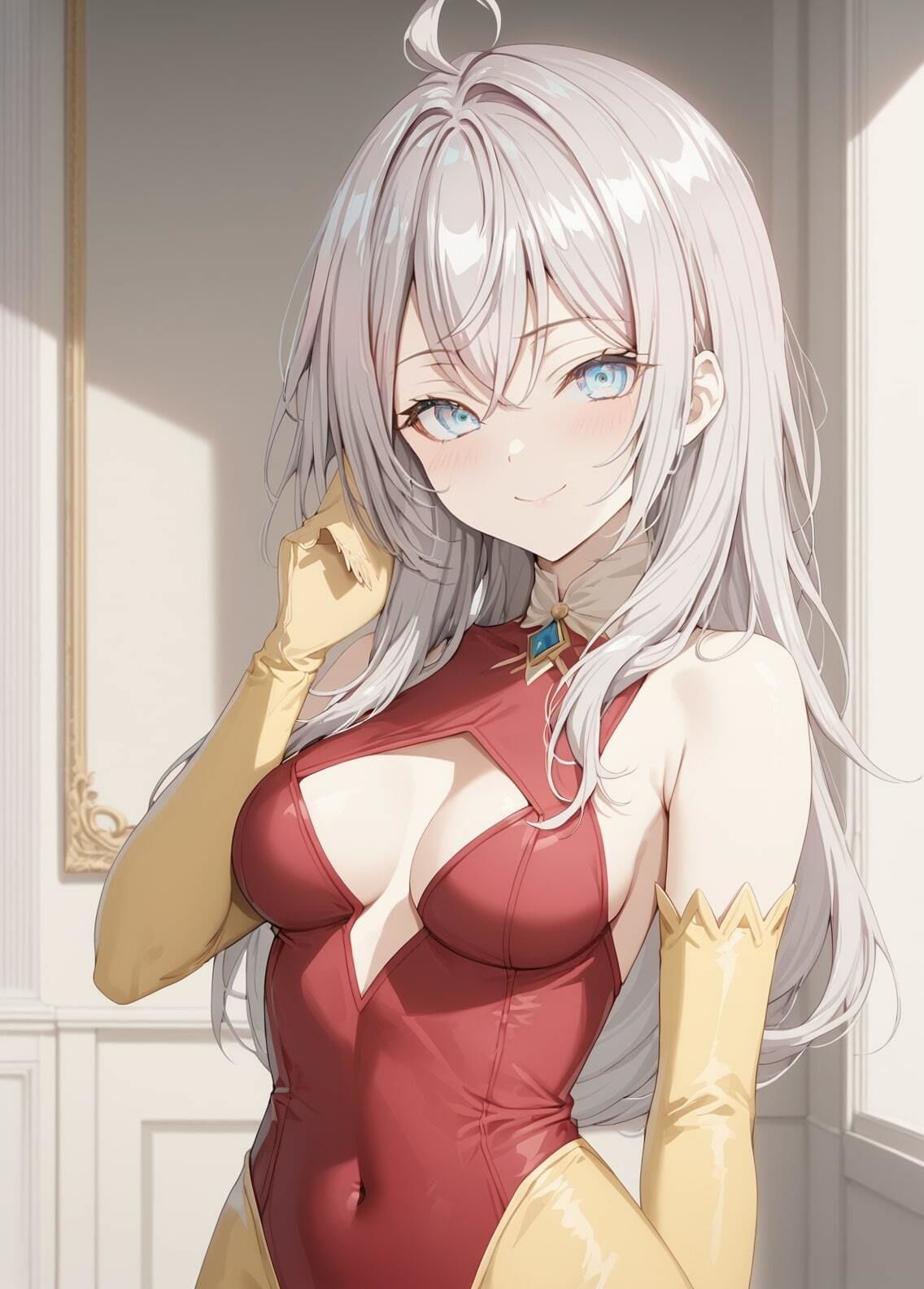 サンプル画像5:「時々ボソッとロシア語でデレる隣のアーリャさん」アリサ・ミハイロヴナ・九条セクシー写真集6（全500枚）(人の海) [d_528981]