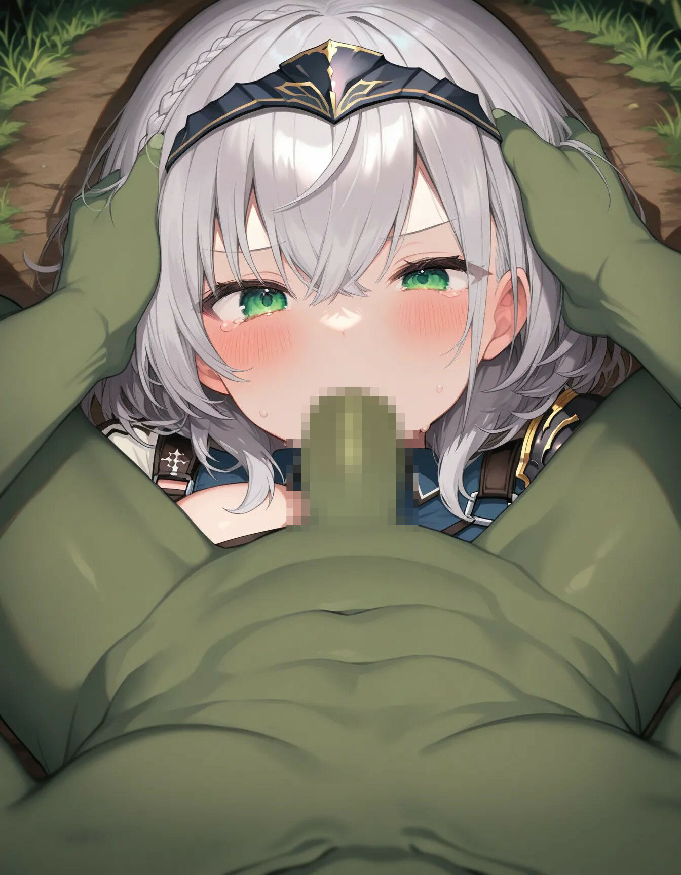 サンプル画像6:聖騎士団団長、ゴブリンに敗北(Moray Bazaar) [d_529020]